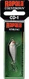 Rapala Fishing Lures Countdown 01 Silver 1 long 1/16 oz One No. 12 Treble Hooks