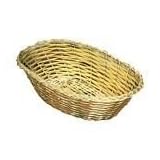 Rattan Basket, Oval, 7'x 5' x2', 12 per case.