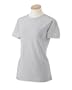 50/50 Ladies' Tee Shirt, Color: Oxford, Size: X-Large