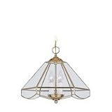 3378-02 - SeaGull Lighting Four-Light Brass Pendant