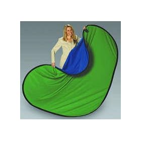 Photo Background Muslin - Twistflex Chroma Key 6ft. x 7 ft. Panel - for Green Screen production - by alzodigital.com