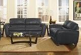 Modern Murano Navy 7 Pc. Living Room