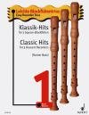 Produkt-Bild: Klassik-Hits: Band 1. 3 Sopran-Blockfl&ouml;ten. Spielpartitur. (Leichte Blockfl&ouml;tentrios)
