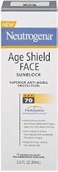 Neutrogena Age Shield Face Sunblock Spf 70 - 3 oz.