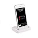 White Desktop Desk Charger Dock Cradle Base Charging Station for iPhone 5/5S/5C RS.1066.00