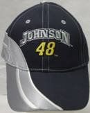 Buy Jimmie Johnson #48 Blue with Silver White Accents Chase Authentics High Pass Hat Cap by Chase Authentics