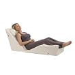 Contour Backmax W/Massage - Full Body Pillow, Foam Wedge Pillow Massage, Memory Foam Body Pillow, Total Support Pillow, Electric Massaging Cushion