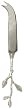 Decorative Cheese Knife with Branch Handle Set / 2