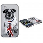 Coque iPhone 4 chien UK