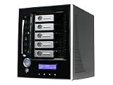Thecus N5200 Pro - NAS - 3.75 TB - Serial ATA-300 - HD 750 GB x 5 - RAID 0, 1, 5, 6, 10, JBOD - Gigabit Ethernet - iSCSI