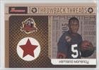 2005 Bowman Throwback Threads Jerseys #BRTVM - Vernand Morency