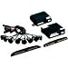 Steelmate PTS800MM Parking Assist System with 8 Front/Rear Sensors and Slim Display