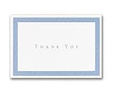 Periwinkle Thank You Note Cards & Envelope