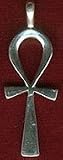Spirit Stone Silver & Gold Jewelry - ANKH (Silver) 1.1 grams