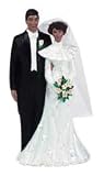 Wilton Happiest Day With Black Tux Figurine, Ethnic couple Topper