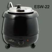 Commercial Electric Soup Kettle Warmer - 10.5 Quart