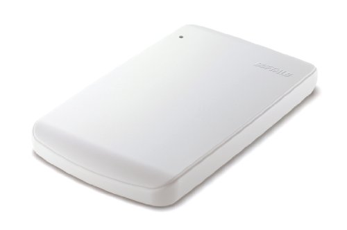BUFFALO ポータブルハードディスク ホワイト 320GB HD-PVR320U2-WH
