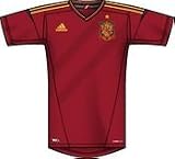 Produkt-Bild: ADIDAS Spanien Heim Trikot Home Jersey 2012 (X10937)