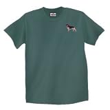 Unisex German Shepherd Green Tee Shirt