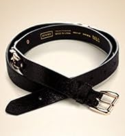 Square Buckle Textured Belt