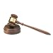 Related MCGILL METAL PRODUCTS CO. / MCG10522 / Engravable brass band gavel ,walnut, 10 1/2