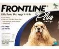 Frontline Plus, Dogs 23-44 lbs, 6 Tubes