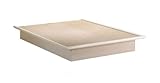 Step One Collection Queen Platform Bed (60) in Pure White Finish By South S ....