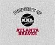 Property Of MLB Baseball Blanket/Throw Atlanta Braves - Team Sports Fan Shop Merchandise