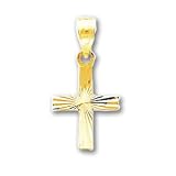 10k Cross Pendant