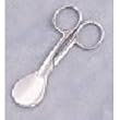 Surgical Stainless Steel Umbilical Cord Scissors, 4"