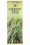 Green Tea - Box of Six 20 Gram Tubes - HEM Incense