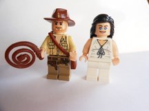 Indiana Jones & Marion Ravenwood LEGO Mini-figures