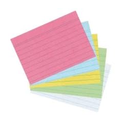 Herlitz Karteikarten A7 liniert VE=100 St�ck wei�
