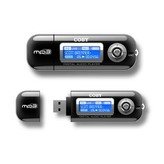 MP3 PLAYER/USB FLASH DRIVE with BUILT-IN 256MB FLASH MEMORY
