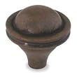 Battalion 1XNW3 Cabinet Knob, Round, L 1 1/4 In, PK 5