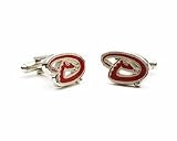 Arizona Diamondbacks MLB Logo'd Executive Cufflinks w/Jewelry Box
