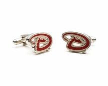 Arizona Diamondbacks MLB Logo'd Executive Cufflinks w/Jewelry Box