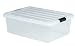 Kitchen & Housewares : IRIS USA 100001 STORAGE BOX 8.25 GALLON CLEAR