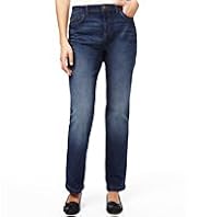 Indigo Collection Straight Leg Denim Jeans
