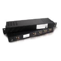 Cables To Go 40396 4-Output S-Video + Composite Video + Stereo Audio Distribution Amplifier (Black/Silver) low price