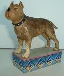 JIM SHORE SCRAPPY: PIT BULL TERRIER