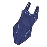 Slazenger Girls Basic Suit Navy 9-10/28-30