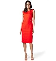Per Una Pure Linen Cap Sleeve Shift Dress