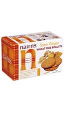 Nairns Stem Ginger wheat free cookies 7oz