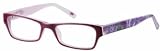 Skechers SK 1500 Eyeglasses (ROPUR) Rose Purple, 45 mm