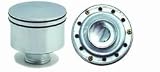 Billet Valve Cover Breather Chrome 1 in. Neck May Not Be Legal For Use On Pollution Control Vehicles