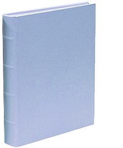 Baby-Blue Leather Junior Bound Album by Graphic Image - 8x9.5