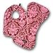 Vintage Pink Bib and Burpie