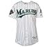 Florida Marlins Jersey - Authentic Blank Home Jersey by Majestic (Adult Large)