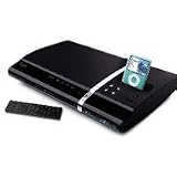 iLuv i1255 Slim Desktop DVD Player and Dock for iPod (Black)